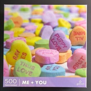 NEW “Me + You” 500 Piece Jigsaw Puzzle by Galison